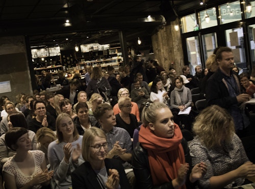 Lansering på kulturhuset publikum