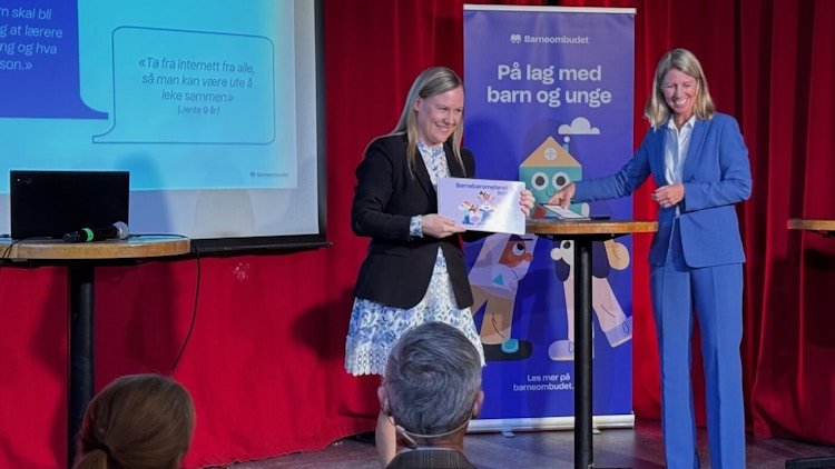 Lene og Mina