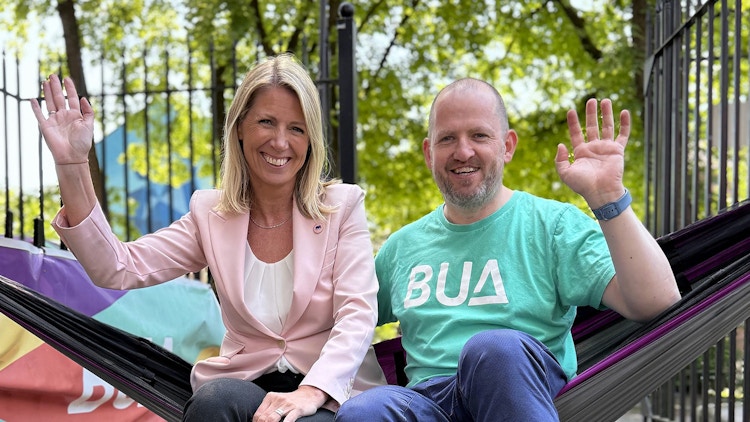 Mina Gerhardsen og BUA
